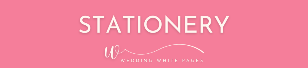stationery Wedding white pages directory by christchurch celebrant kineta booker